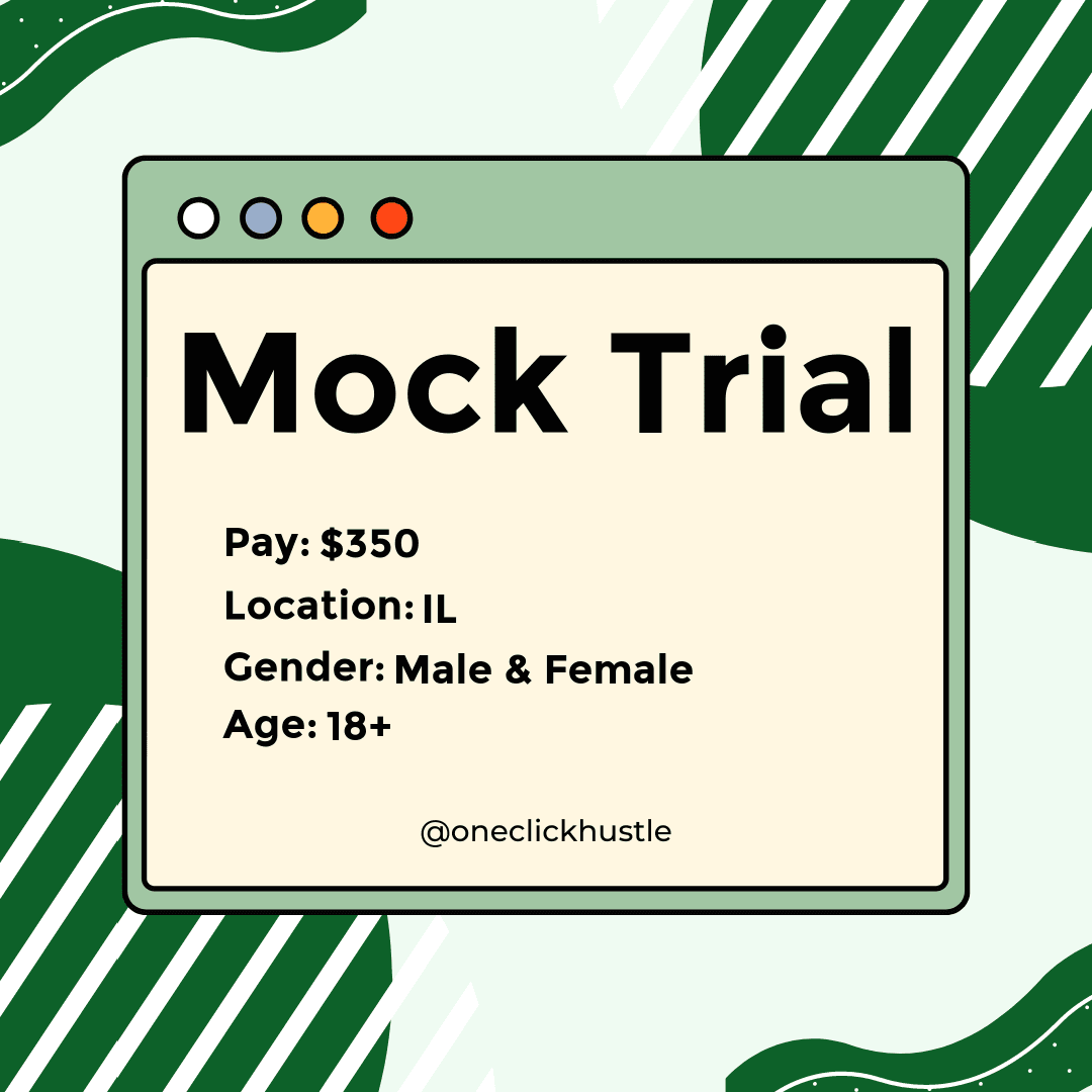 Mock Trial IL Online Focus Group Mock Trial IL Online Focus Group