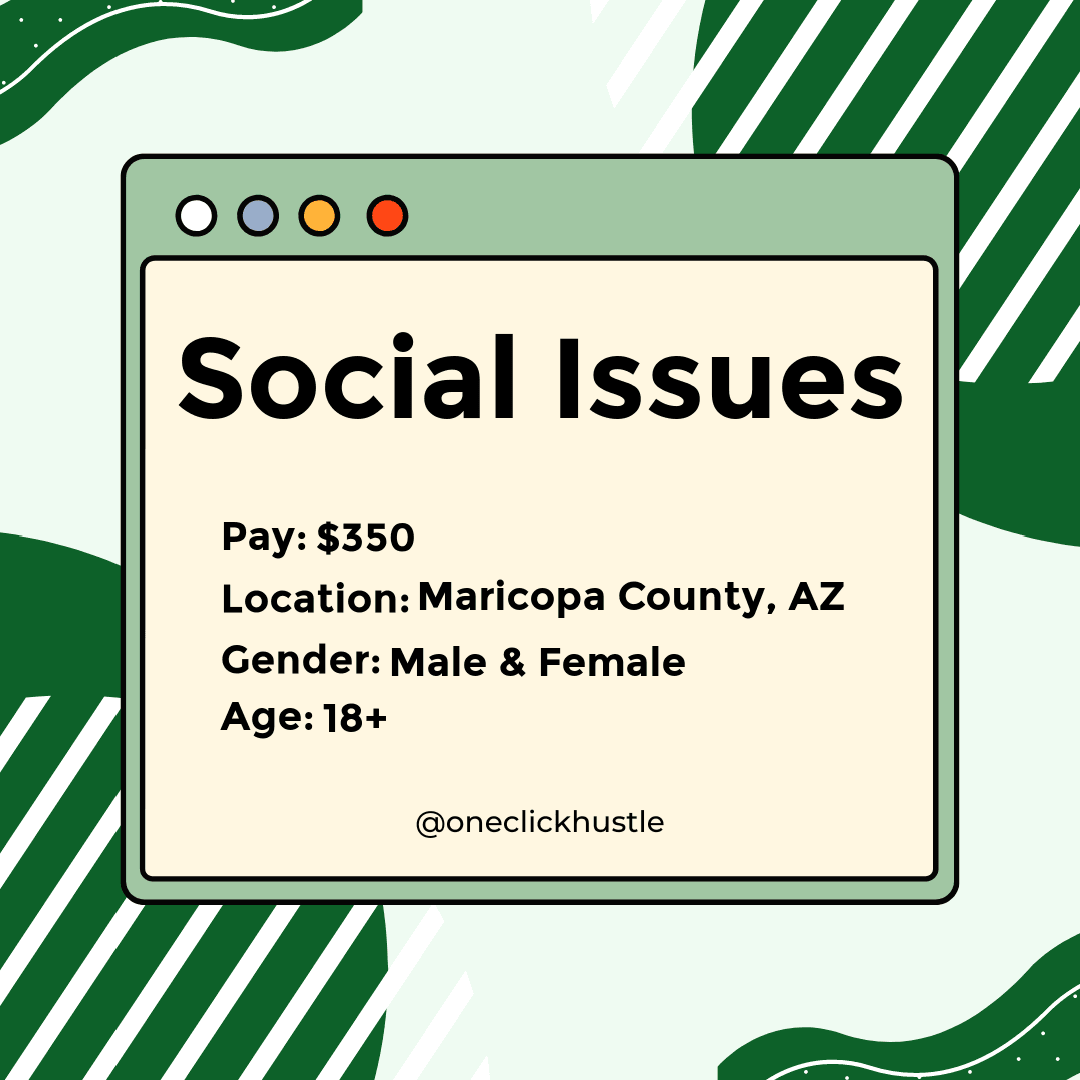 Social Issues focus group AZ Social Issues focus group AZ